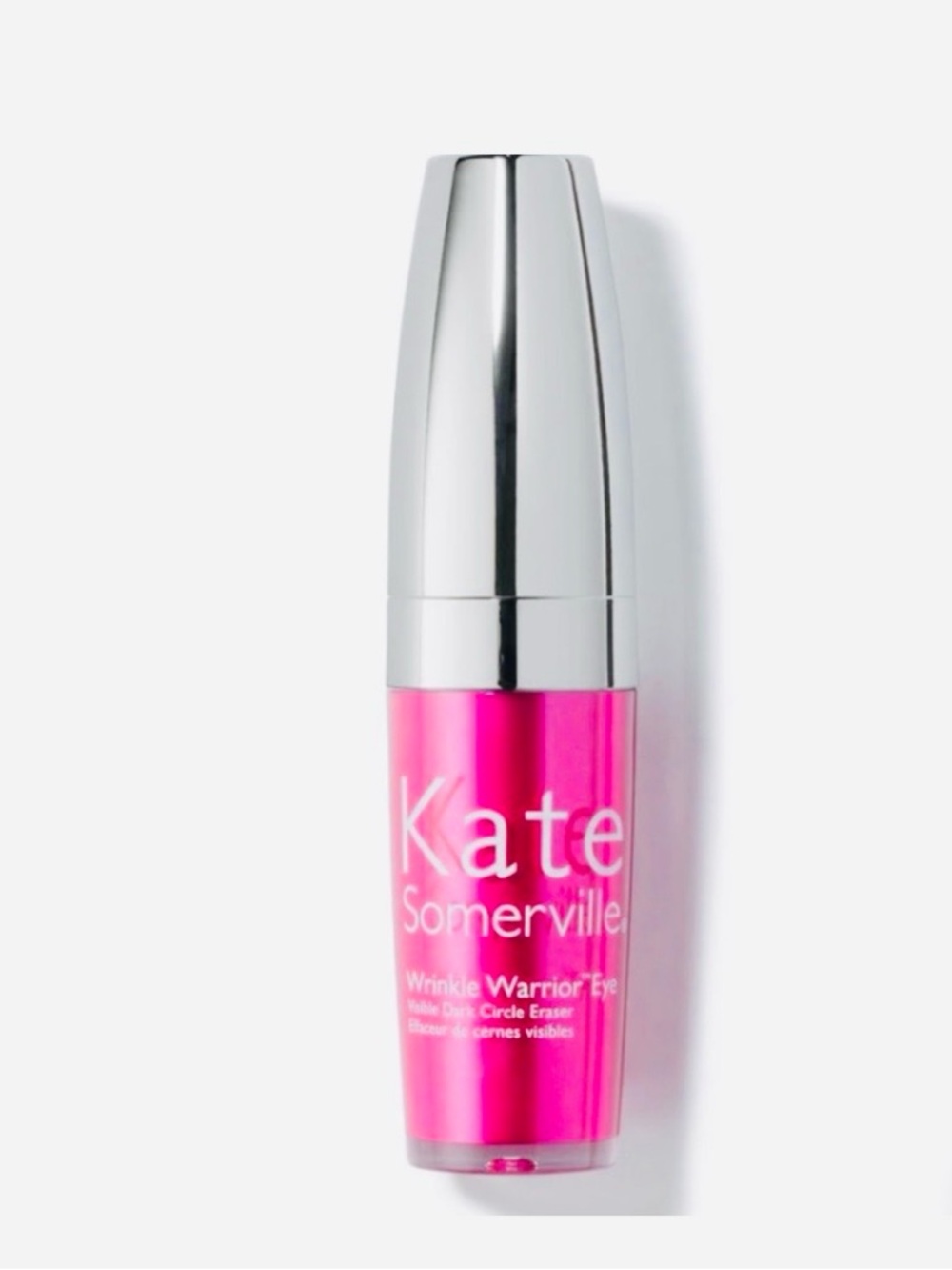 Kate Somerville Wrinkle Warrior Eye Gel - Hot Pink with Silver Cap - Picture 2 of 5